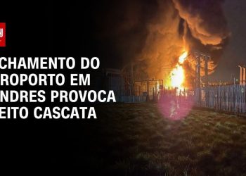 passageiros-descrevem-dificuldades-apos-fechamento-de-aeroporto-em-londres