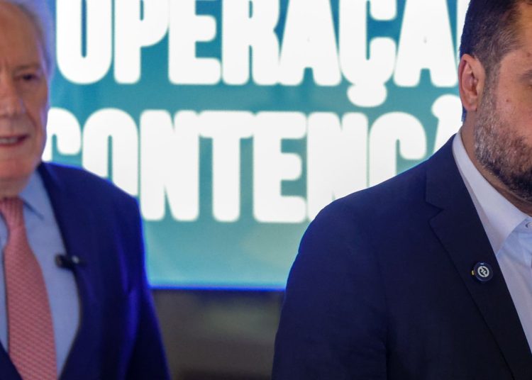 Lewandowski e Castro anunciam parceria para combater facções no Rio