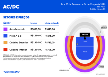 AC/DC esgota ingressos em poucas horas e abre novas datas no Brasil