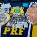 PRF apreende em Itaperuna centenas de caixas de medicamentos para emagrecimento e reposição hormonal de origem paraguaia
