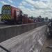 Acidente entre motos deixa três feridos na Ponte Leonel Brizola