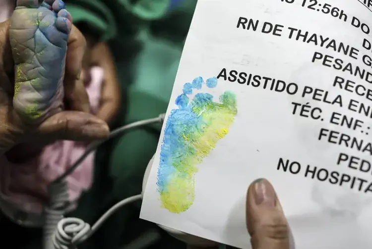 Hospitais do Rio homenageiam bebês que nascem durante a Copa