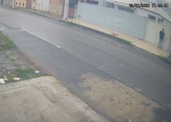 Imagens mostram último momento em que homem foi visto após matar ex-companheira em Campos