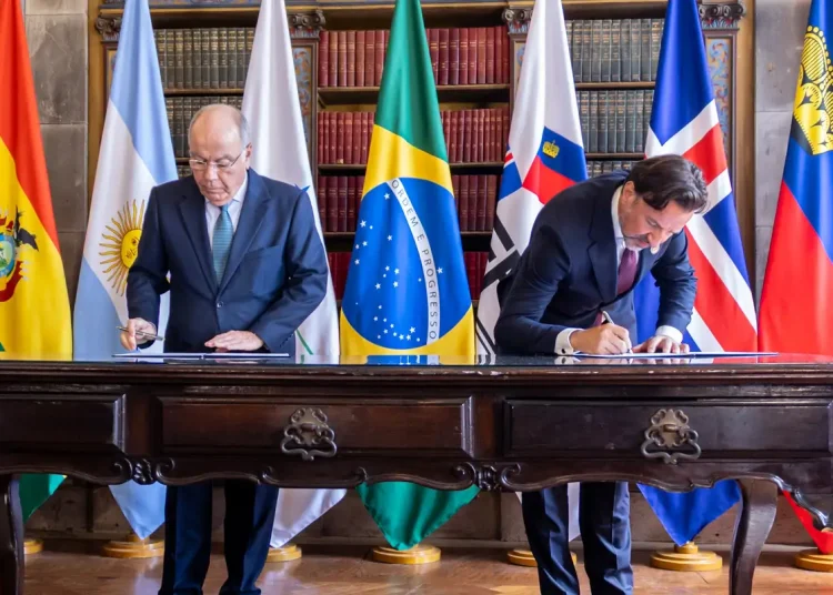 Brasil ratifica acordos do Mercosul com EFTA e Singapura