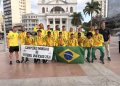 Seleção Brasileira de Futebol Unificado retorna a Campos e é recebida com festa após título da Copa do Mundo