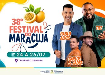 Prefeitura de SFI divulga programação do 38º Festival do Maracujá