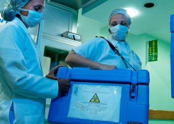 Taxa média de recusa de doação de órgãos pelos familiares é 45%