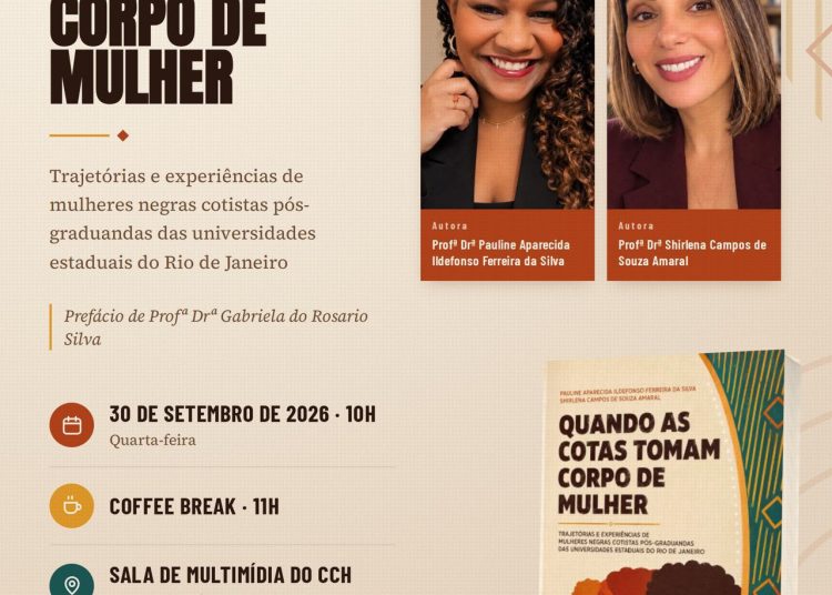 Livro sobre mulheres negras cotistas pós-graduandas será lançado na próxima quarta-feira na UENF