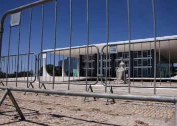 Segurança vai ser reforçada em julgamento de Moraes no STF