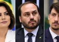 Michelle, Carlos e Jair Renan vencem nas urnas e ampliam força política da família Bolsonaro