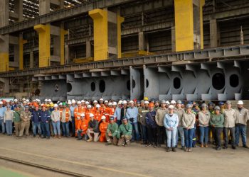 Estaleiro no RS começa a construir navios encomendados pela Transpetro